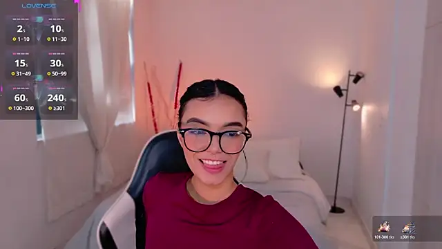 Snapshot of AnabelWolf chatting on 15, 12, 2025 AnabelWolf online show from 15, 12, 2025