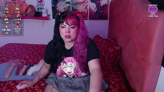 Snapshot of Pinky-Flower chatting on 6, 1, 2025 Pinky-Flower online show from 6, 1, 2025