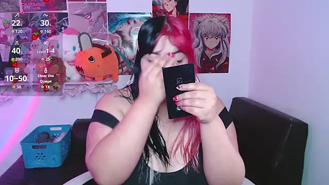 Snapshot of Pinky-Flower chatting on 7, 11, 2025 Pinky-Flower online show from 7, 11, 2025