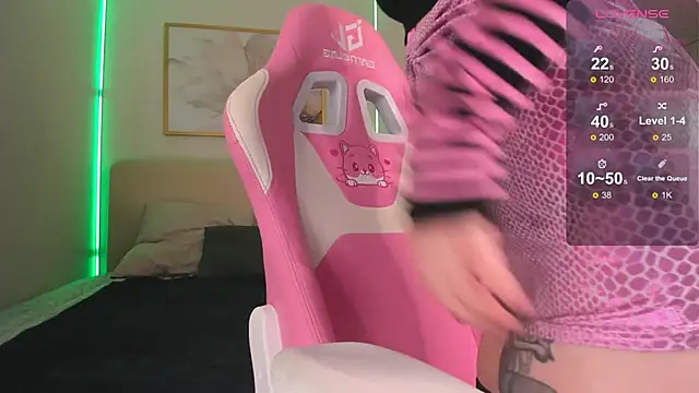 blue nymph1 online show from 21, 12, 2025