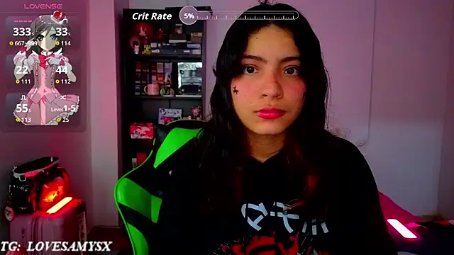 Snapshot of Lovelyamyy chatting on 22, 6, 2026 Lovelyamyy online show from 22, 6, 2026