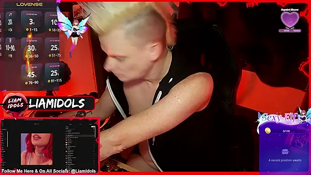 LiamIdols online show from 17, 1, 2025