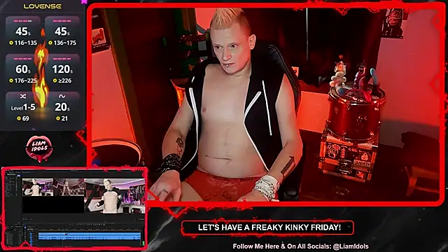 LiamIdols online show from 20, 1, 2025