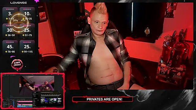 LiamIdols online show from 23, 1, 2025