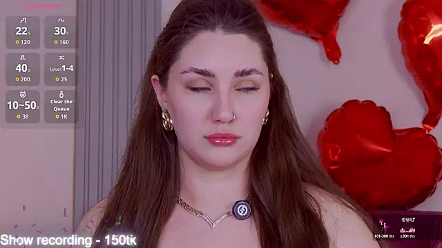 KiraBarlows online show from 8, 3, 2026