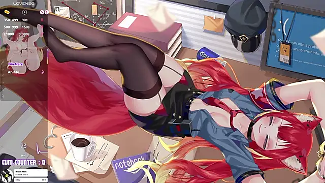 Snapshot of LewdKira_VT chatting on 23, 2, 2026 LewdKira VT online show from 23, 2, 2026