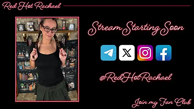 RedHotRachael online show from 8, 3, 2025