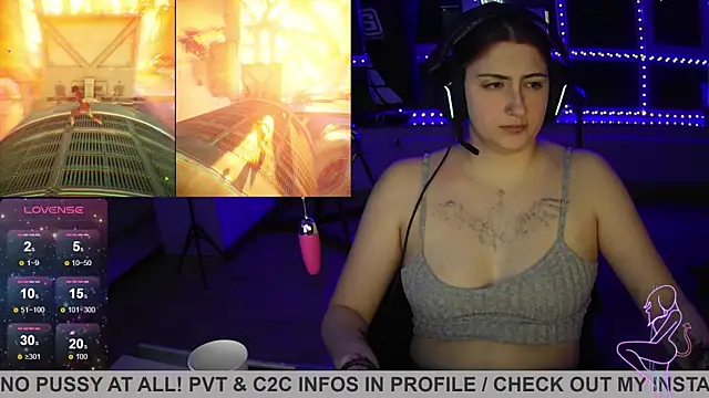 Gamergirl-Linela online show from 10, 3, 2025