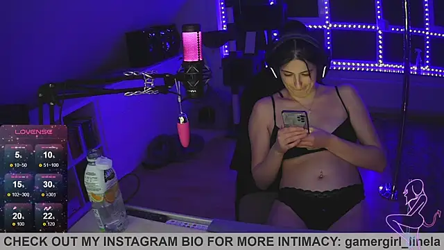 Gamergirl-Linela online show from 2, 10, 2025