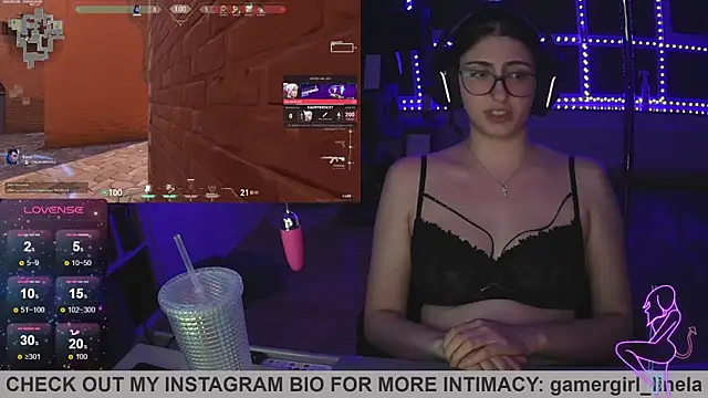 Gamergirl-Linela online show from 8, 10, 2025