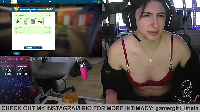 Gamergirl-Linela online show from 16, 12, 2025
