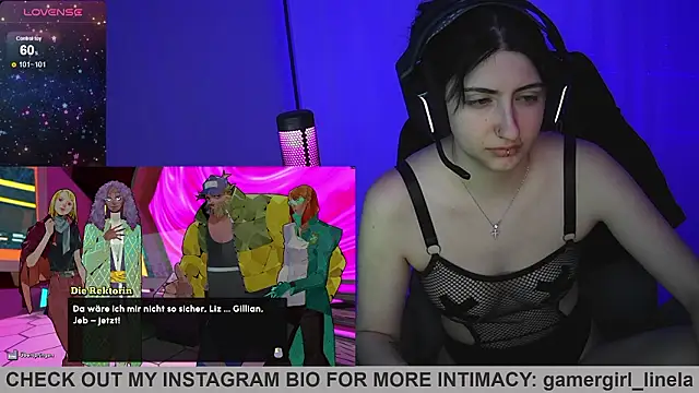 Gamergirl-Linela online show from 3, 2, 2026