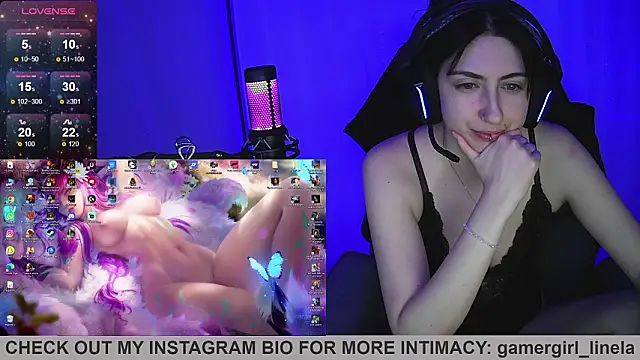 Gamergirl-Linela online show from 16, 2, 2026