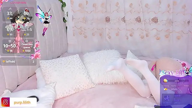 purplelilith3 online show from 23, 2, 2025