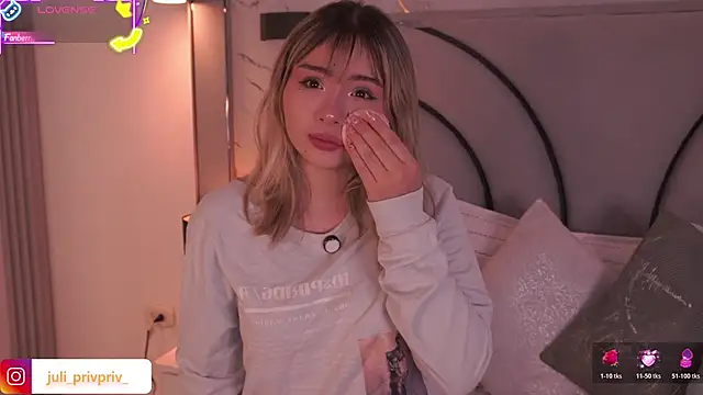 Julieta priv online show from 31, 3, 2026