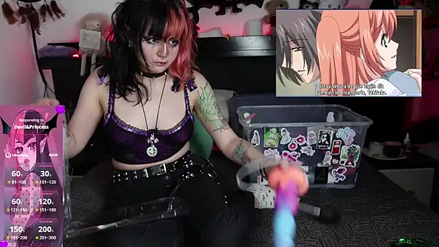 Snapshot of Devil_And_Princess chatting on 23, 4, 2026 Devil And Princess online show from 23, 4, 2026
