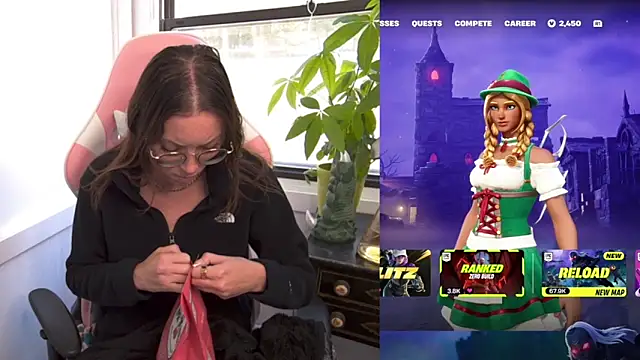 SpaceCowWhore online show from 10, 10, 2025