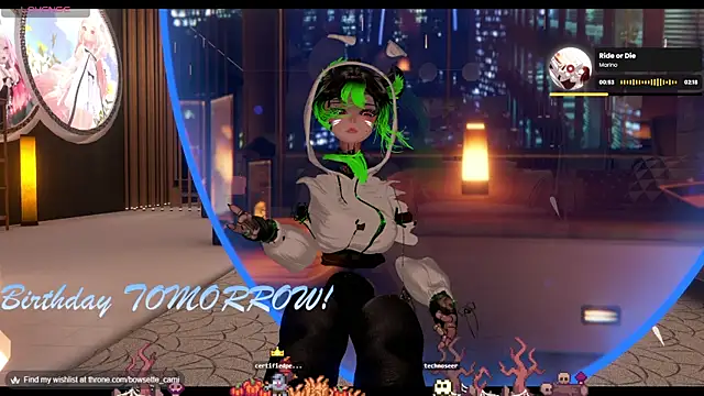 Bowsette Cami online show from 24, 10, 2025