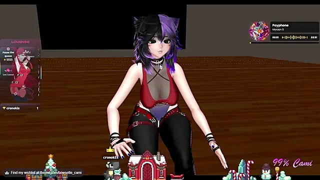 Bowsette Cami online show from 14, 11, 2025