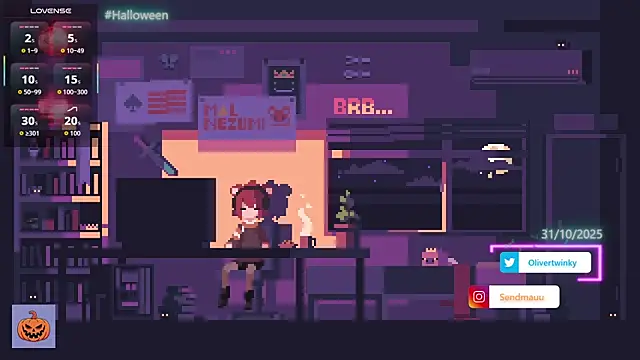 Snapshot of OliverTwinky chatting on 28, 10, 2025 OliverTwinky online show from 28, 10, 2025