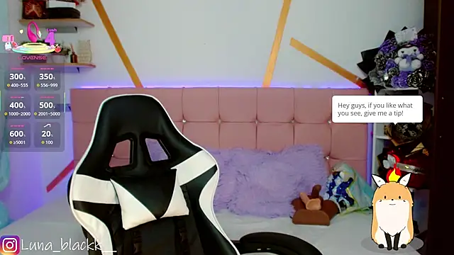 Luna blackk online show from 17, 12, 2025