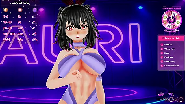 Auri Hikaru online show from 1, 10, 2025