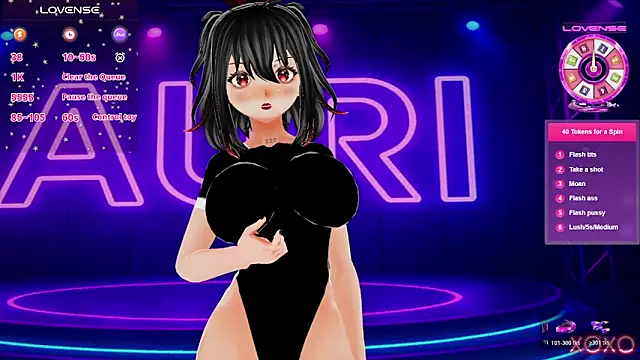 Auri Hikaru online show from 10, 11, 2025