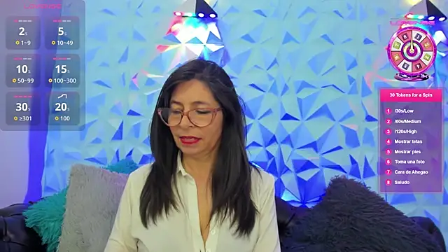 SabinaDeluxe cg online show from 12, 1, 2026