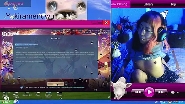 Snapshot of YukiRam chatting on 27, 11, 2025 YukiRam online show from 27, 11, 2025