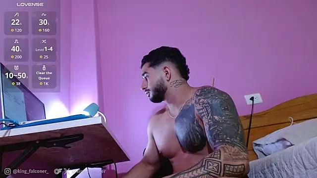 king falconer online show from 11, 4, 2026