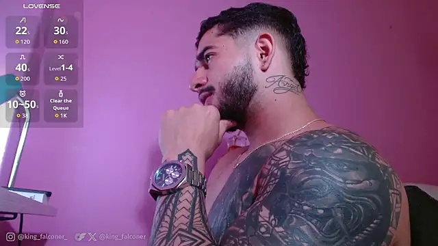 king falconer online show from 12, 4, 2026