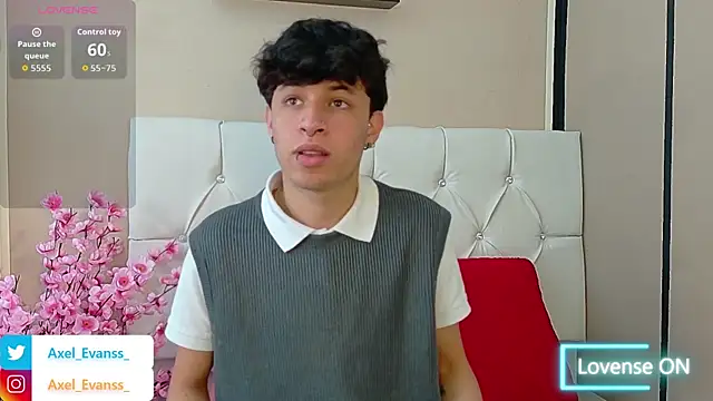 Axel  Evans online show from 13, 10, 2025