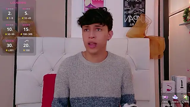 Axel  Evans online show from 7, 1, 2026