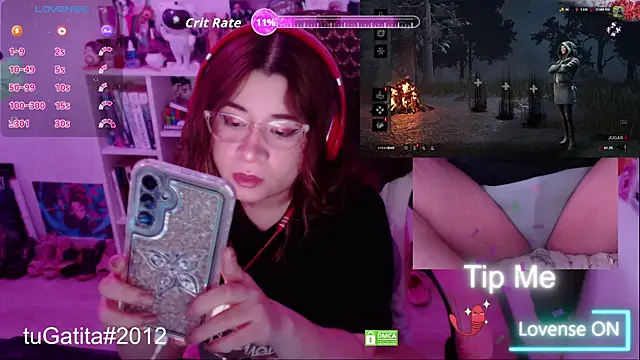 Pink girl0n online show from 3, 10, 2025