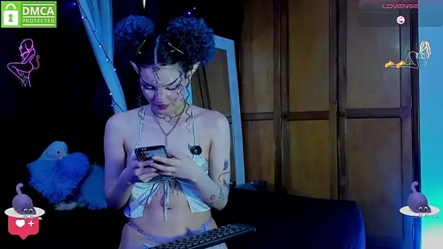 Bluedarkelf888 online show from 13, 1, 2026