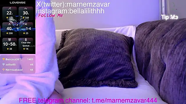 marnemzavar444 online show from 19, 2, 2026