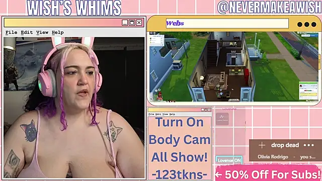 Snapshot of nevermakeawish chatting on 21, 6, 2026 nevermakeawish online show from 21, 6, 2026