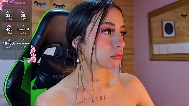 Abril Velvet a  online show from 14, 12, 2025