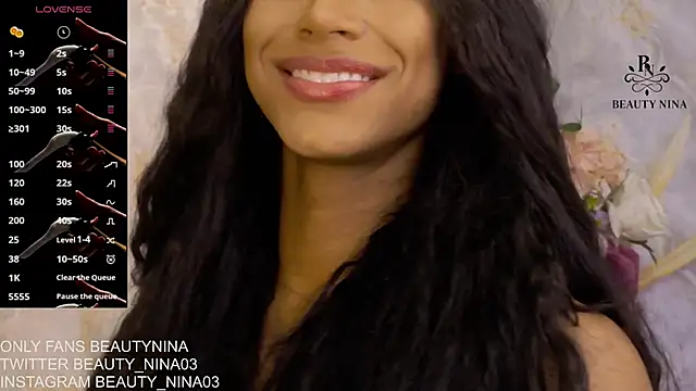 Snapshot of beauty_nina chatting on 15, 9, 2025 beauty nina online show from 15, 9, 2025