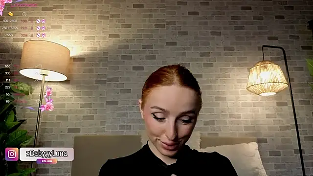 BabyyyLunaX online show from 9, 10, 2025