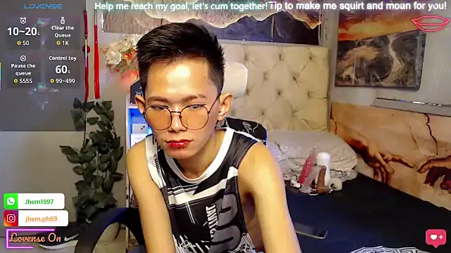 Skinny CumLoader69 online show from 24, 10, 2025