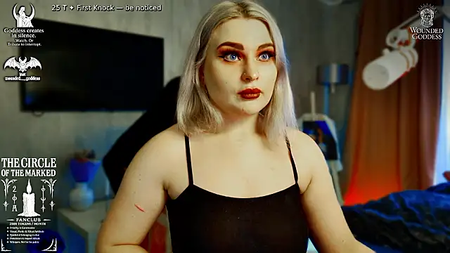 Wounded Goddess  online show from 10, 2, 2026