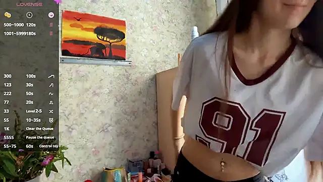 Cuteviola online show from 14, 4, 2026