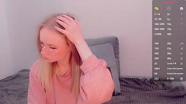 AliceNya cute online show from 11, 4, 2026