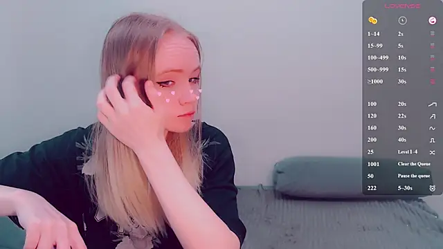 AliceNya cute online show from 27, 4, 2026