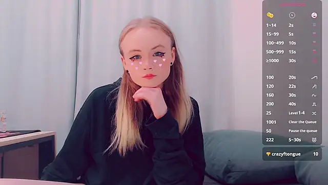 Snapshot of AliceNya_cute chatting on 23, 6, 2026 AliceNya cute online show from 23, 6, 2026