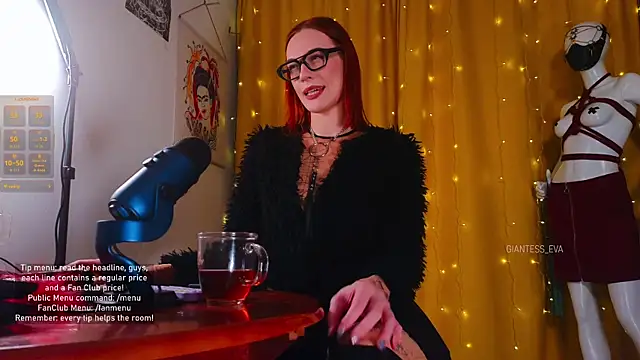 Giantess Eva online show from 11, 1, 2026