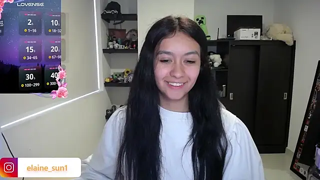 Snapshot of elaine_sun1 chatting on 30, 4, 2026 elaine sun1 online show from 30, 4, 2026