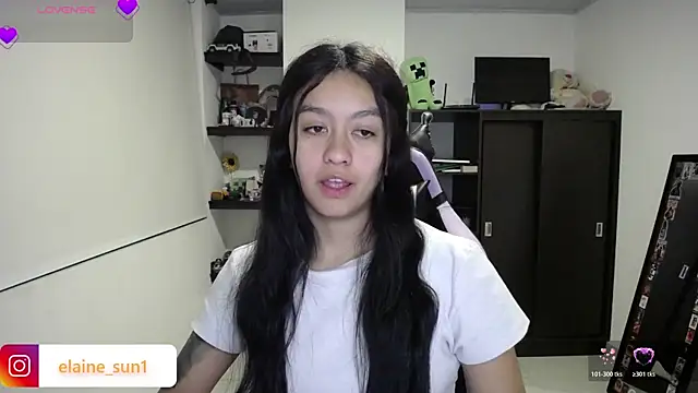 Snapshot of elaine_sun1 chatting on 26, 6, 2026 elaine sun1 online show from 26, 6, 2026