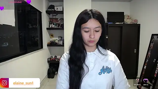 Snapshot of elaine_sun1 chatting on 27, 6, 2026 elaine sun1 online show from 27, 6, 2026